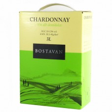 Вино Боставан Белое 3л Chardonnay Bostavan ( Alc 10-13%vol )